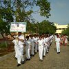 Route March By NCC Cadets